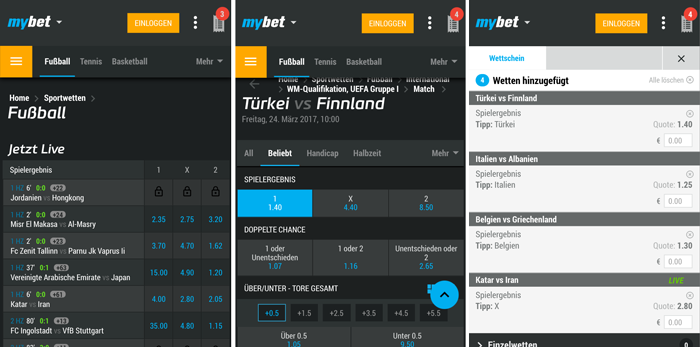 Mybet mobile App